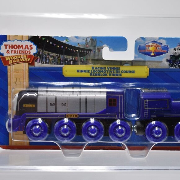 Racing Vinnie 6407 The Great Race - Thomas & Friends Wooden Railway Fisher Price - Picture 1 of 11